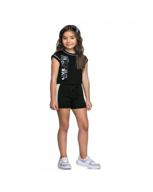 Conjunto Infantil Menina Comfy College Sportswear Elian