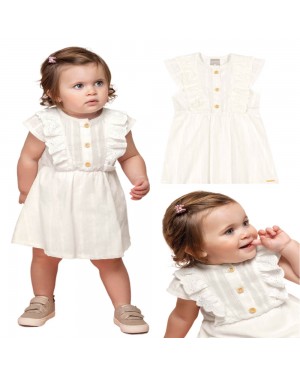 Vestido Bebê Infantil Menina Laíse Cotton Colorittá