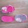 Babuche Infantil Clear Mini WorldColors Dino Transparente/Rosa/Pink