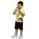 Camiseta Manga Curta Capuz Infantil T-Rex Elian