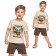 Conjunto Infantil Menino Camiseta Bermuda Tigre Elian