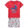 Pijama Infantil Menino Camiseta Bermuda Brilha No Escuro