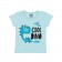 Conjunto Bebê Menino Camiseta E Bermuda Dino Cool Serelepe
