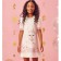Vestido Infantil Gatinha Fly Fresh Off White Kukiê